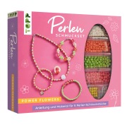 Cover-Bild zum Titel 'Perlen-Schmuckset - Power Flowers' von 'Frechverlag'