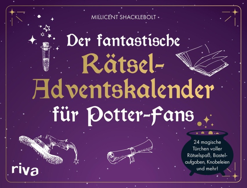 Der fantastische Rätsel-Adventskalender für Potter-Fans - Millicent Shacklebolt