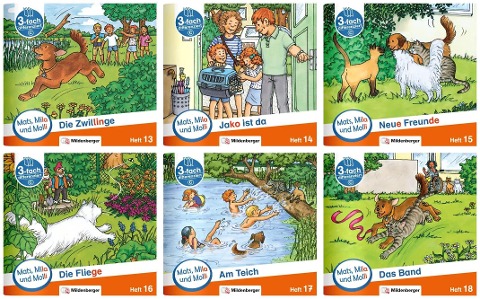 Mats, Mila und Molli - Heft 13-18, Schwierigkeitsstufe C - Axel Wolber, Gabriele Heinisch