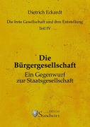 Cover-Bild zum Titel 'Die Bürgergesellschaft' von 'Dietrich Eckardt'