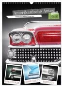 Amerikanische Autos 1950er bis 1980er Favoriten (Wandkalender 2026 DIN A3 hoch), CALVENDO Monatskalender - Beate Gube