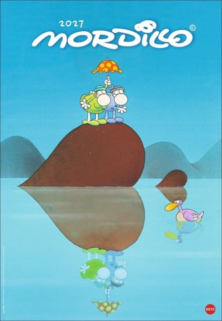 Mordillo Edition Kalender 2027 - Guillermo Mordillo