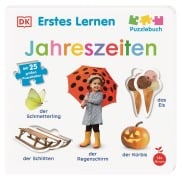 Cover-Bild zum Titel 'Erstes Lernen Puzzlebuch. Jahreszeiten' von 'DK Erstes Lernen'