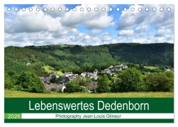 Cover-Bild zum Titel 'Lebenswertes Dedenborn (Tischkalender 2026 DIN A5 quer), CALVENDO Monatskalender' von 'Jean-Louis Glineur'