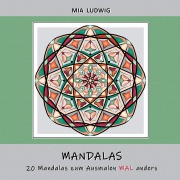 Cover-Bild zum Titel 'Mandala-Malbuch' von 'Mia Ludwig'