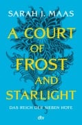 Cover-Bild zum Titel 'A Court of Frost and Starlight' von 'Sarah J. Maas'