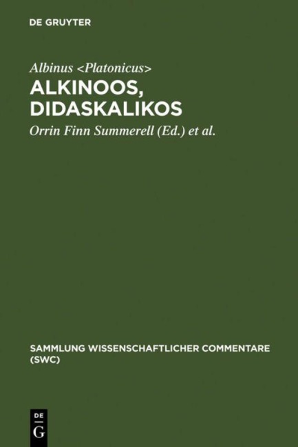 Alkinoos, Didaskalikos - Albinus
