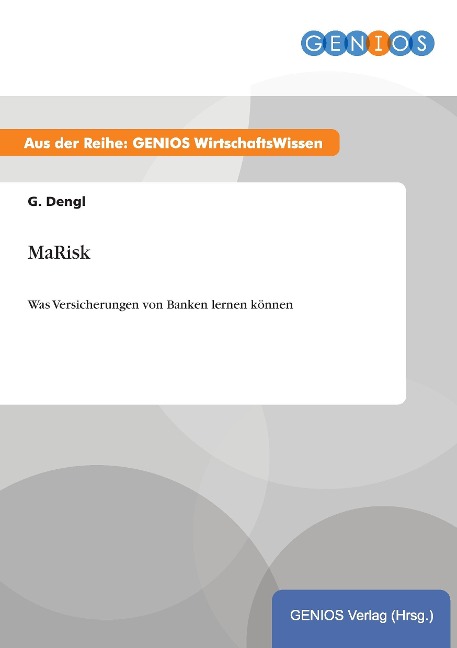 MaRisk - G. Dengl