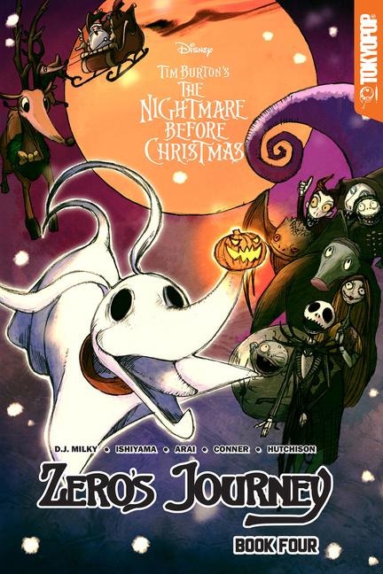 Disney Manga: Tim Burton's the Nightmare Before Christmas - Zero's Journey, Book 4 - D J Milky