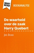 Cover-Bild zum Titel 'De waarheid over de zaak Harry Quebert van Joël Dicker (Boekanalyse)' von 'Luigia Pattano'