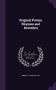 Cover-Bild zum Titel 'Original Poems, Rhymes and Acrostics' von 'Erwin William Yancey'