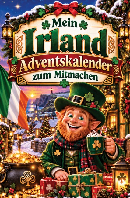 Mein Irland-Adventskalender zum Mitmachen: 24 Türchen zum Backen, Basteln, Ausmalen, Rätseln & Entdecken für eine Vorweihnachtszeit voller Craic - Liam O'Brien
