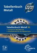 Cover-Bild zum Titel 'Tabellenbuch Metall XL' von 'Roland Gomeringer, Falko Wieneke, Andreas Stephan, Claudius Scholer, Thomas Rapp'