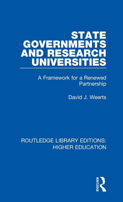 State Governments and Research Universities - David Weerts