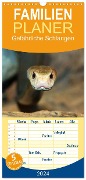 Familienplaner 2024 - Gefährliche Schlangen mit 5 Spalten (Wandkalender, 21 x 45 cm) CALVENDO - Michael Herzog