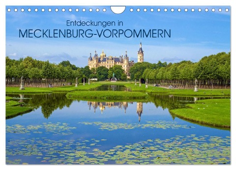 Entdeckungen in Mecklenburg-Vorpommern (Wandkalender 2024 DIN A4 quer), CALVENDO Monatskalender - Elisabeth Schittenhelm