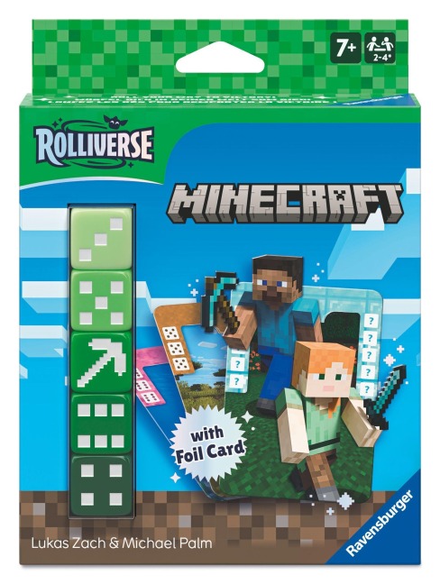 Rolliverse Minecraft - Würfelspiel ab 7 Jahre - Michael Palm, Lukas Zach