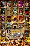 Cover-Bild zum Titel '13 Goldies of Hammer Boox' von 'Faye Hell, Markus Kastenholz, Torsten Scheib, Azrael Ap Cwanderay'