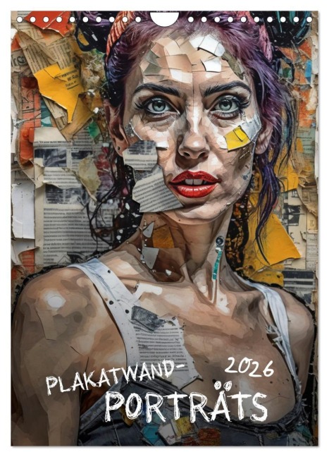 Plakatwand-Porträts (Wandkalender 2026 DIN A4 hoch), CALVENDO Monatskalender - Werner Braun