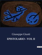 Cover-Bild zum Titel 'EPISTOLARIO - VOL II' von 'Giuseppe Giusti'
