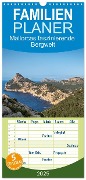 Familienplaner 2025 - Mallorcas faszinierende Bergwelt mit 5 Spalten (Wandkalender, 21 x 45 cm) CALVENDO - Frank Brehm