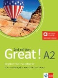Cover-Bild zum Titel 'Great! A2, 2nd edition - Hybride Ausgabe allango' von ''