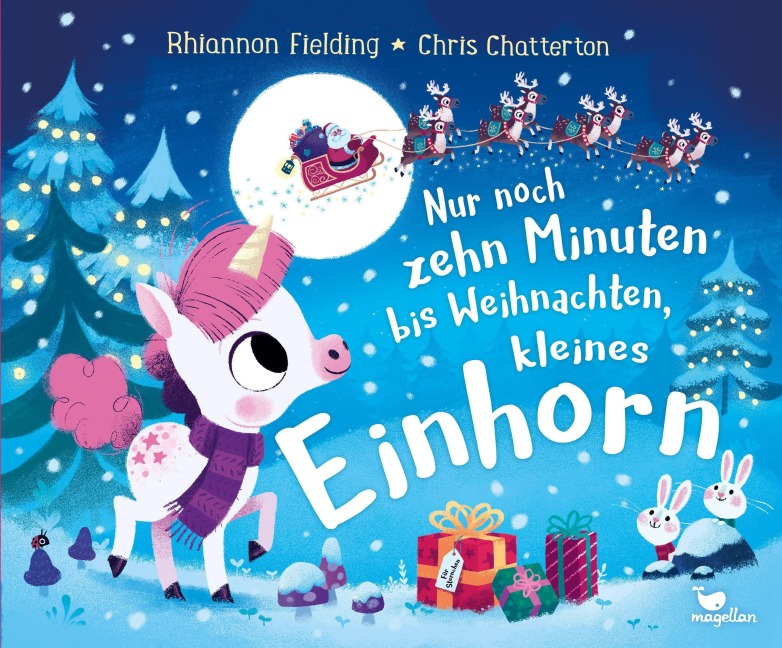 Nur noch zehn Minuten bis Weihnachten, kleines Einhorn - Rhiannon Fielding