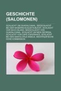 Cover-Bild zum Titel 'Geschichte (Salomonen)' von ''