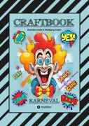 Cover-Bild zum Titel 'CRAFTBOOK - BASTELVORLAGE - SPIEL - KARNEVAL MEGA MEMORY - FASCHINGSMOTIVE - RÄTSEL - AUFGABEN - AUSMALVORLAGEN' von 'Gabriele André, Wolfgang André'