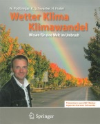 Cover-Bild zum Titel 'Wetter, Klima, Klimawandel' von 'Nadja Podbregar, Harald Frater, Karsten Schwanke'