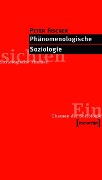 Cover-Bild zum Titel 'Phänomenologische Soziologie' von 'Peter Fischer'