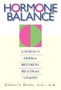 Cover-Bild zum Titel 'Hormone Balance' von 'Carolyn Dean'