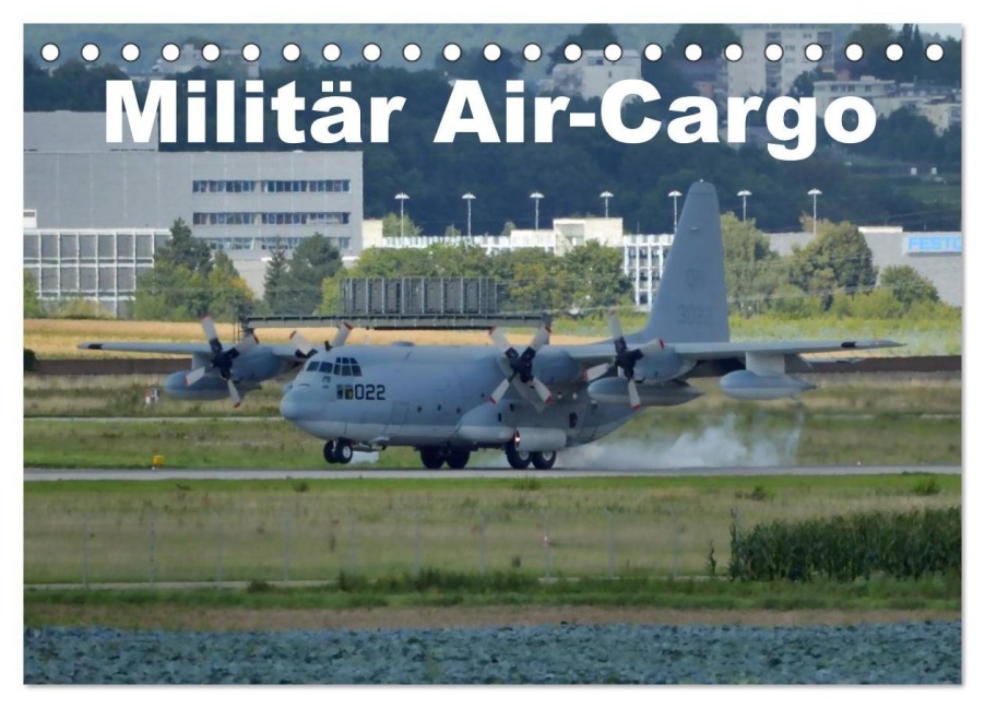 Militär Air-Cargo (Tischkalender 2026 DIN A5 quer), CALVENDO Monatskalender - TomTom TomTom