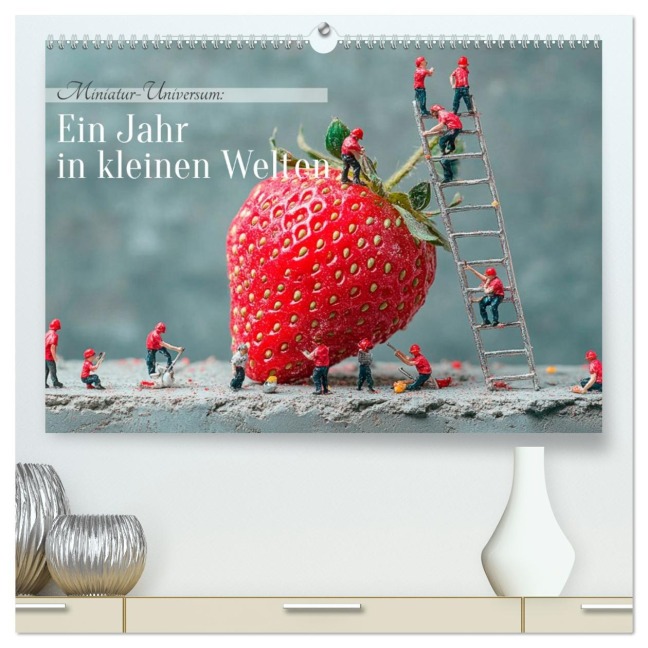 Miniatur-Universum: Ein Jahr in kleinen Welten (hochwertiger Premium Wandkalender 2026 DIN A2 quer), Kunstdruck in Hochglanz - 