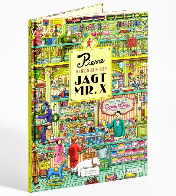 Pierre, der Irrgarten-Detektiv, jagt Mr. X - Hiro Kamigaki