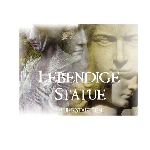 Lebendige Statue.  Ruhe.Stätten. - Franzisca Gabriella