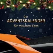 Cover-Bild zum Titel 'Der Adventskalender für McLaren-Fans' von 'Jonah Fuchs'