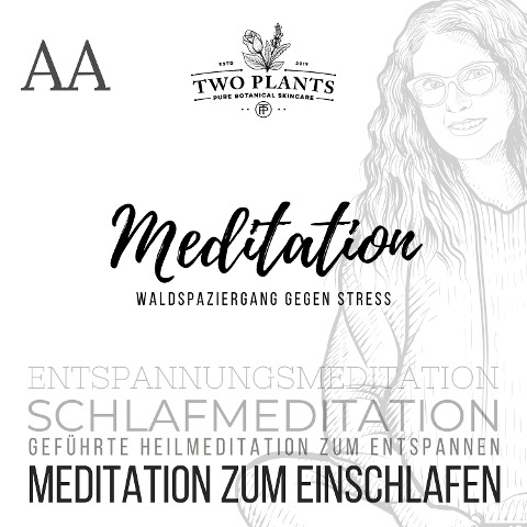 Waldspaziergang gegen Stress - Meditation AA - Meditation zum Einschlafen - Christiane M. Heyn, Johannes Kayser