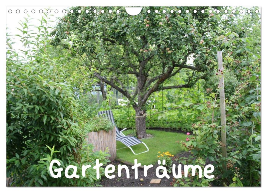 Gartenträume (Wandkalender 2026 DIN A4 quer), CALVENDO Monatskalender - Elke Müller
