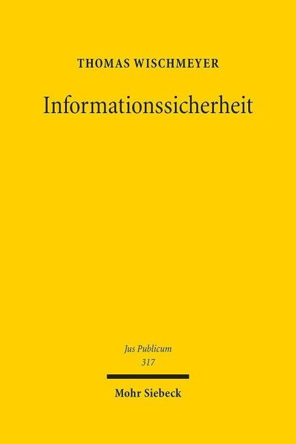 Informationssicherheit - Thomas Wischmeyer