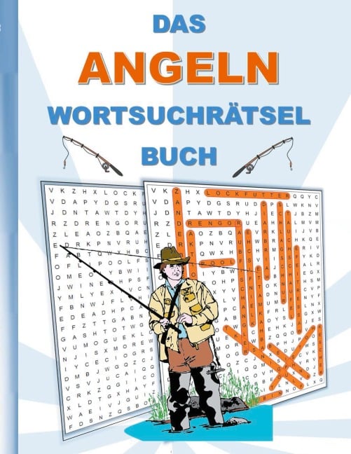 DAS ANGELN WORTSUCHRÄTSEL BUCH - Brian Gagg
