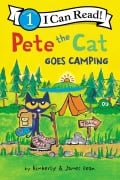 Cover-Bild zum Titel 'Pete the Cat Goes Camping' von 'James Dean, Kimberly Dean'