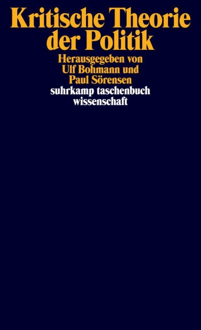 Kritische Theorie der Politik - 