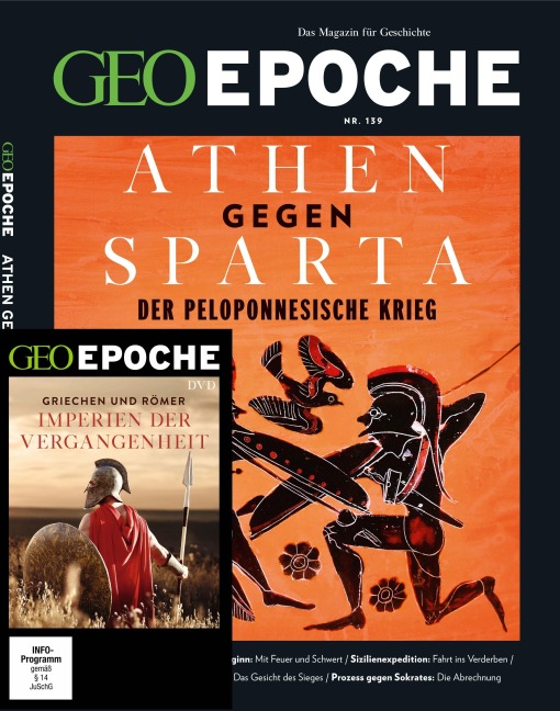GEO Epoche DVD 139/2026 - Athen gegen Sparta - Jürgen Schaefer, Katharina Schmitz