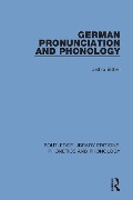 German Pronunciation and Phonology - Jethro Bithell