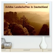 Schöne Landschaften in Deutschland (hochwertiger Premium Wandkalender 2026 DIN A2 quer), Kunstdruck in Hochglanz - Gugigei Gugigei