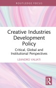 Cover-Bild zum Titel 'Creative Industries Development Policy' von 'Leandro Valiati'