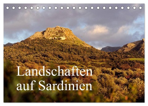 Landschaften auf Sardinien (Tischkalender 2024 DIN A5 quer), CALVENDO Monatskalender - Benny Trapp