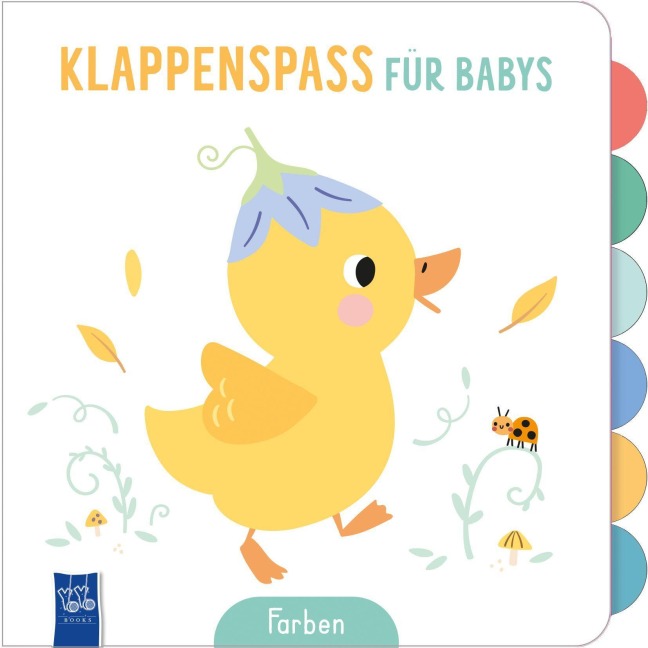 Klappenspaß für Babys - Farben - 