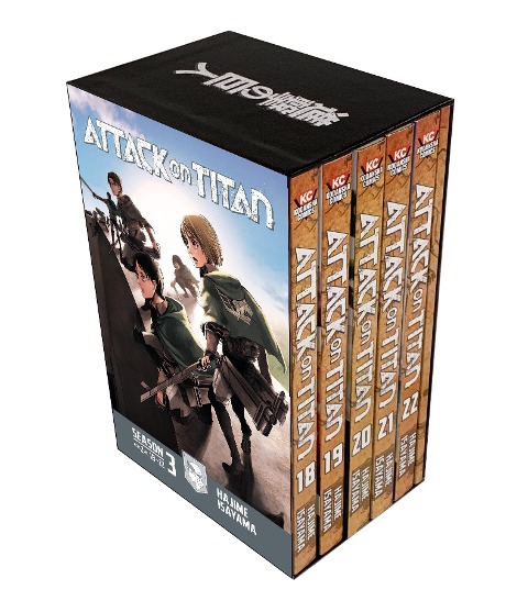 Attack on Titan Season 3 Part 2 Manga Box Set - Hajime Isayama